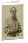Portrait of the author Count Lev Nikolayevich Tolstoy by Anonymous