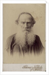 Portrait of the author Count Lev Nikolayevich Tolstoy by Anonymous