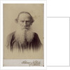Portrait of the author Count Lev Nikolayevich Tolstoy by Anonymous