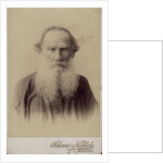 Portrait of the author Count Lev Nikolayevich Tolstoy by Anonymous