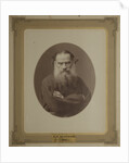 Portrait of the author Count Lev Nikolayevich Tolstoy by Anonymous