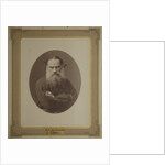 Portrait of the author Count Lev Nikolayevich Tolstoy by Anonymous