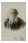 Portrait of the author Count Lev Nikolayevich Tolstoy by Anonymous
