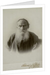 Portrait of the author Count Lev Nikolayevich Tolstoy by Anonymous