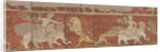 Wall painting from the Red Hall of the Palace in Varakhsha. Fragment by Anonymous