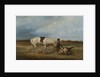Hunting dog handler by Anonymous