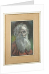 Portrait of the author Count Lev Nikolayevich Tolstoy by Anonymous