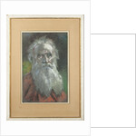 Portrait of the author Count Lev Nikolayevich Tolstoy by Anonymous