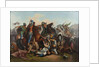 The Battle of Rudolph of Habsburg against Ottokar of Bohemia on 26 August 1278 by Anonymous