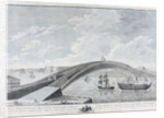The Project of the Bridge across Neva River by Ivan Kulibin by Anonymous