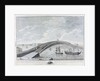 The Project of the Bridge across Neva River by Ivan Kulibin by Anonymous