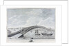 The Project of the Bridge across Neva River by Ivan Kulibin by Anonymous