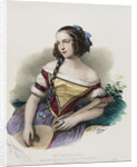 Portrait of the actress Varvara Asenkova by Anonymous