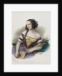 Portrait of the actress Varvara Asenkova by Anonymous