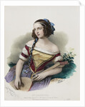 Portrait of the actress Varvara Asenkova by Anonymous