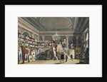 Emperor Alexander I in the studio of George Dawe in the Winter Palace by Anonymous