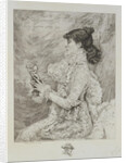 Portrait of Sarah Bernhardt by Anonymous