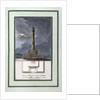 Design of the column commemorating centennial of the Battle of Poltava by Anonymous