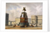 View of the Monument to Emperor Nicholas I on Saint Isaacs Square by Anonymous