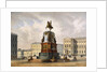 View of the Monument to Emperor Nicholas I on Saint Isaacs Square by Anonymous