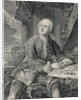 Portrait of Mikhail Vasilyevich Lomonosov by Anonymous