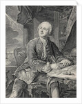 Portrait of Mikhail Vasilyevich Lomonosov by Anonymous