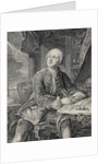 Portrait of Mikhail Vasilyevich Lomonosov by Anonymous