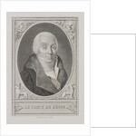 Portrait of Count Louis Philippe de Ségur by Anonymous