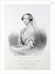 Portrait of Grand Duchess Maria Mikhailovna of Russia by Anonymous