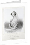 Portrait of Grand Duchess Maria Mikhailovna of Russia by Anonymous