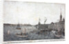 Neva River near the Peter and Paul Fortress on the day of Mid-Pentecost (Prepolovenie) Celebration by Anonymous