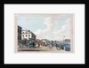 View of the Fontanka Embankment near the Simeon bridge in St. Petersburg by Anonymous