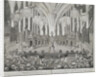 Fireworks on the Occasion of the Wedding of Grand Duke Pyotr Fyodorovitch and Grand Duchess Catherin by Anonymous