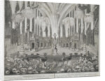 Fireworks on the Occasion of the Wedding of Grand Duke Pyotr Fyodorovitch and Grand Duchess Catherin by Anonymous