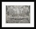 Fireworks on the Occasion of the Wedding of Grand Duke Pyotr Fyodorovitch and Grand Duchess Catherin by Anonymous