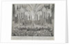 Fireworks on the Occasion of the Wedding of Grand Duke Pyotr Fyodorovitch and Grand Duchess Catherin by Anonymous