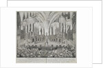 Fireworks on the Occasion of the Wedding of Grand Duke Pyotr Fyodorovitch and Grand Duchess Catherin by Anonymous