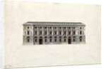 Facade of the Hermitage Theatre in Saint Petersburg by Anonymous