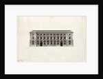 Facade of the Hermitage Theatre in Saint Petersburg by Anonymous
