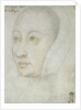 Portrait of Anne of Brittany by Anonymous