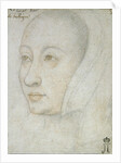 Portrait of Anne of Brittany by Anonymous