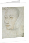 Portrait of Anne of Brittany by Anonymous