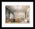 Interiors of the Winter Palace. The Study of Emperor Alexander II in the Winter Palace by Anonymous