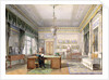 Interiors of the Winter Palace. The Study of Emperor Alexander II in the Winter Palace by Anonymous