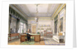 Interiors of the Winter Palace. The Study of Emperor Alexander II in the Winter Palace by Anonymous