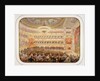 The Auditorium of the Saint Petersburg Imperial Bolshoi Kamenny Theatre by Anonymous