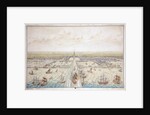 Harbour at Kronshtadt. Draft by Anonymous