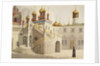 The Boyar Ground and the Church of Our Saviour behind the Gold Grid in the Moscow Kremlin by Anonymous