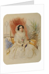 Portrait of Maria Ivanovna Goncharova, née Countess Meshcherskaya by Anonymous