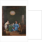 Joseph Balsamo, comte de Cagliostro, in his cabinet, creating an Homunculus by Anonymous